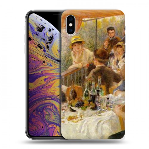 Дизайнерский силиконовый чехол для Iphone Xs Max