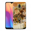 Дизайнерский силиконовый с усиленными углами чехол для Xiaomi RedMi 8A