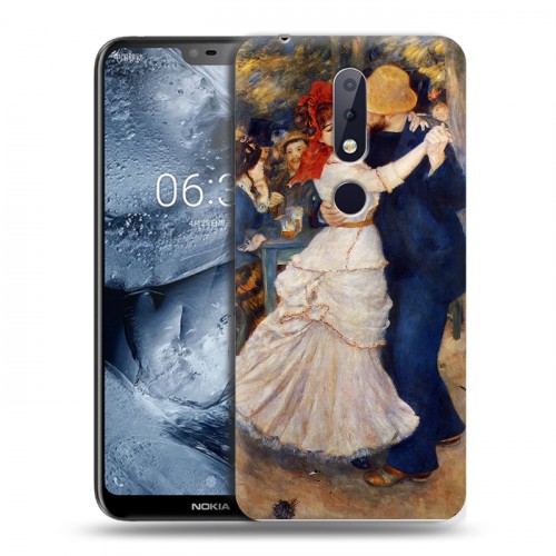 Дизайнерский силиконовый чехол для Nokia 6.1 Plus