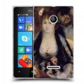 Дизайнерский пластиковый чехол для Microsoft Lumia 435