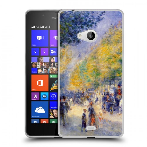 Дизайнерский пластиковый чехол для Microsoft Lumia 540