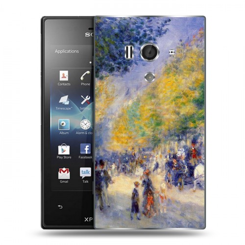 Дизайнерский пластиковый чехол для Sony Xperia acro S