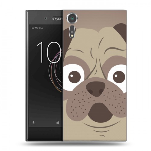 Дизайнерский пластиковый чехол для Sony Xperia XZs Эмоциональные морды