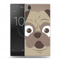 Дизайнерский пластиковый чехол для Sony Xperia L1 Эмоциональные морды