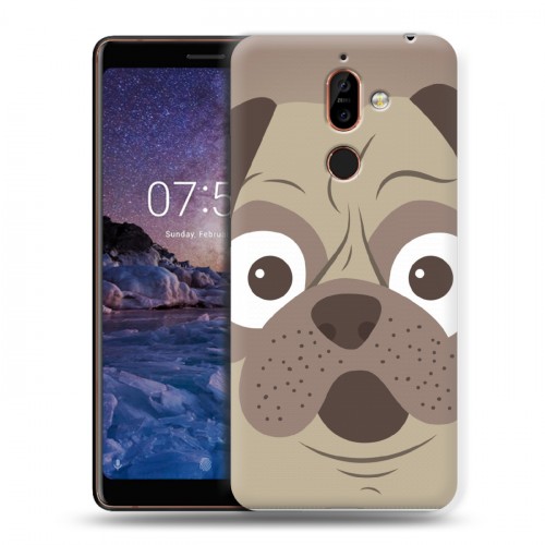 Дизайнерский пластиковый чехол для Nokia 7 Plus Эмоциональные морды