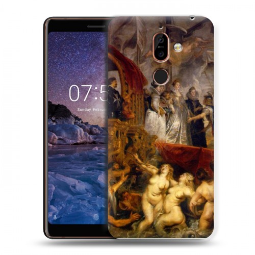 Дизайнерский пластиковый чехол для Nokia 7 Plus