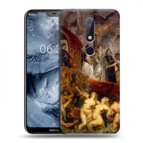 Дизайнерский пластиковый чехол для Nokia 6.1 Plus