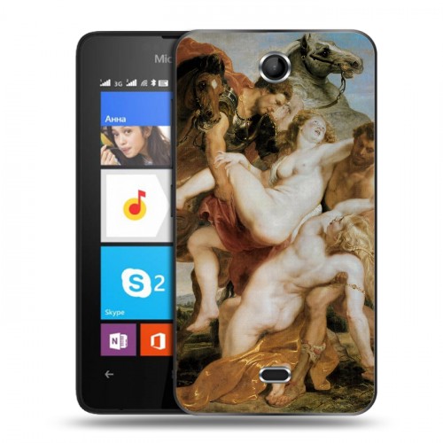 Дизайнерский силиконовый чехол для Microsoft Lumia 430 Dual SIM