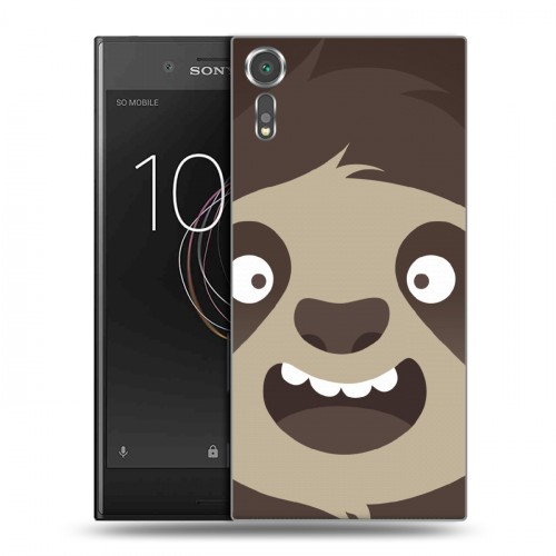 Дизайнерский пластиковый чехол для Sony Xperia XZs Эмоциональные морды