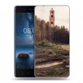 Дизайнерский пластиковый чехол для Nokia 8