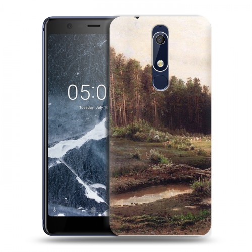 Дизайнерский пластиковый чехол для Nokia 5.1