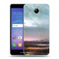 Дизайнерский пластиковый чехол для Huawei Y3 (2017)