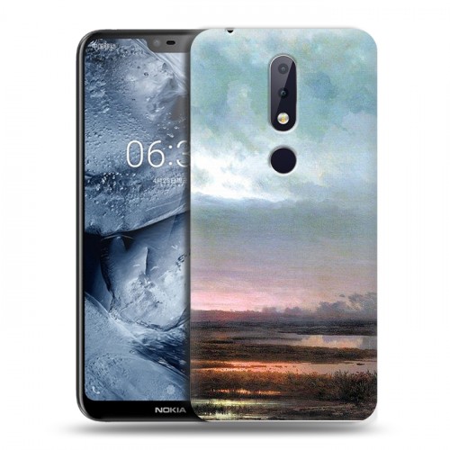 Дизайнерский силиконовый чехол для Nokia 6.1 Plus