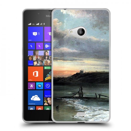 Дизайнерский пластиковый чехол для Microsoft Lumia 540