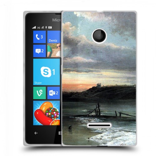 Дизайнерский пластиковый чехол для Microsoft Lumia 435