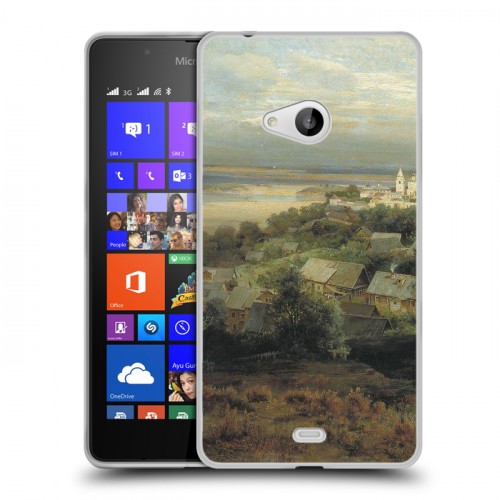 Дизайнерский пластиковый чехол для Microsoft Lumia 540