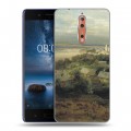 Дизайнерский пластиковый чехол для Nokia 8