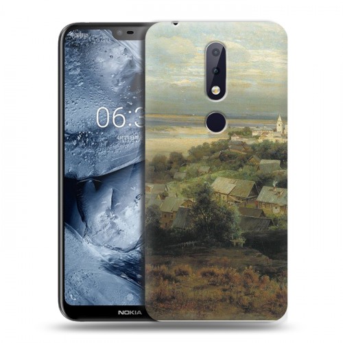 Дизайнерский силиконовый чехол для Nokia 6.1 Plus