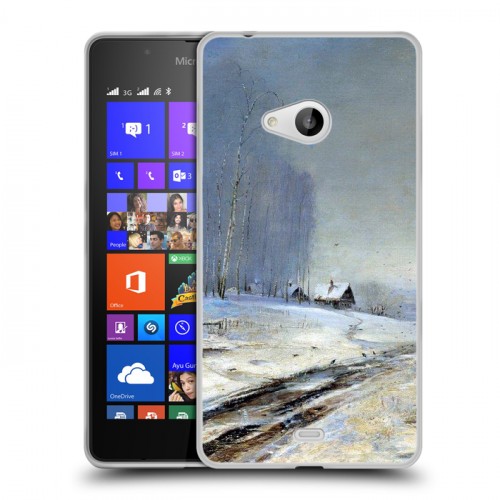 Дизайнерский пластиковый чехол для Microsoft Lumia 540