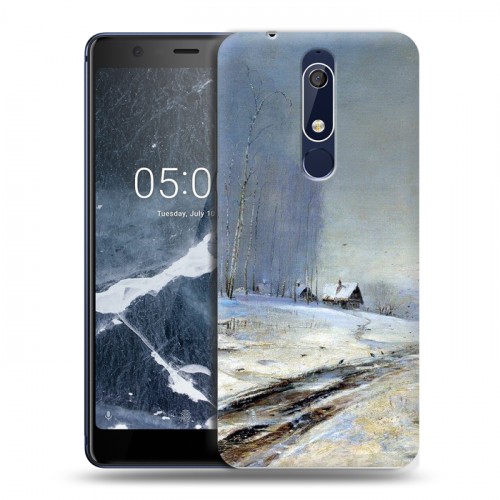 Дизайнерский пластиковый чехол для Nokia 5.1