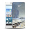 Дизайнерский пластиковый чехол для Huawei Ascend D2