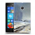 Дизайнерский пластиковый чехол для Microsoft Lumia 435