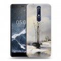 Дизайнерский пластиковый чехол для Nokia 5.1