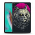 Дизайнерский силиконовый чехол для Samsung Galaxy Tab A 10.1 (2019) Мистические кошки