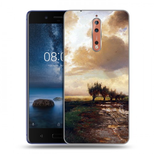 Дизайнерский пластиковый чехол для Nokia 8