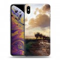 Дизайнерский силиконовый чехол для Iphone Xs Max