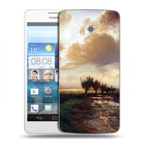 Дизайнерский пластиковый чехол для Huawei Ascend D2