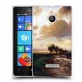 Дизайнерский пластиковый чехол для Microsoft Lumia 435