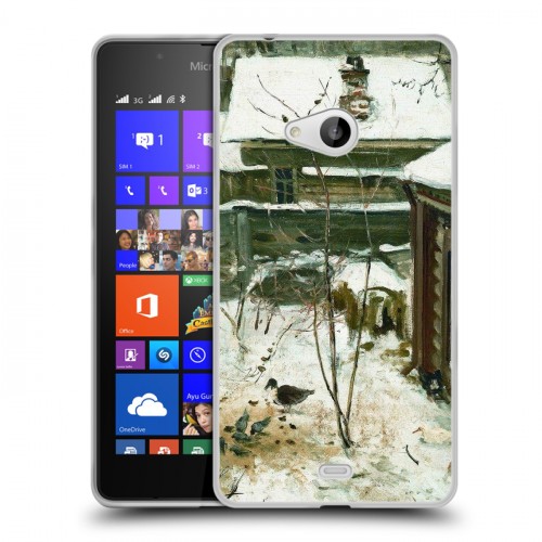 Дизайнерский пластиковый чехол для Microsoft Lumia 540