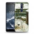 Дизайнерский пластиковый чехол для Nokia 5.1