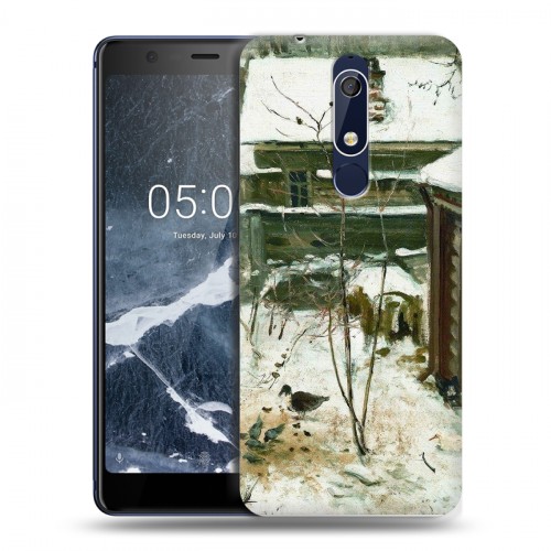 Дизайнерский пластиковый чехол для Nokia 5.1