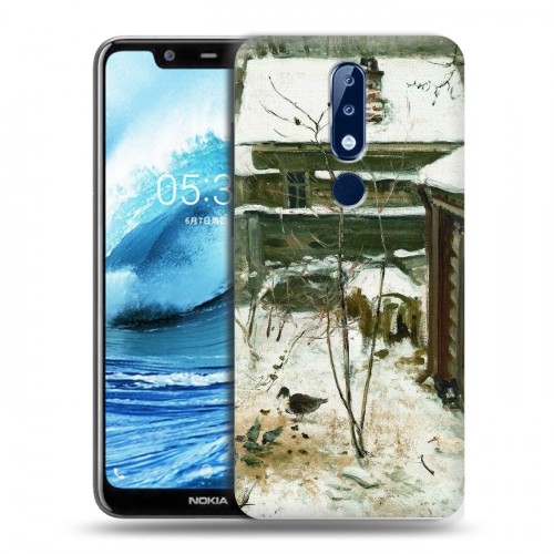 Дизайнерский силиконовый чехол для Nokia 5.1 Plus