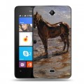 Дизайнерский силиконовый чехол для Microsoft Lumia 430 Dual SIM