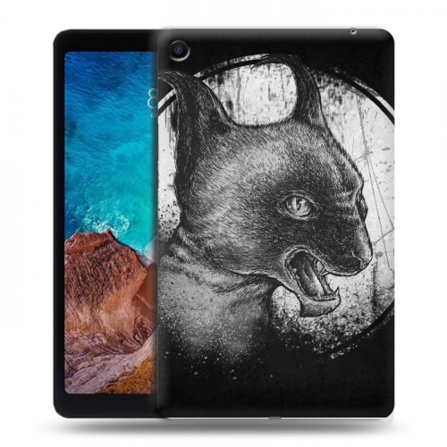 Дизайнерский силиконовый чехол для Xiaomi Mi Pad 4 Plus Мистические кошки
