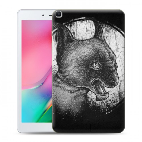 Дизайнерский силиконовый чехол для Samsung Galaxy Tab A 8.0 (2019) Мистические кошки