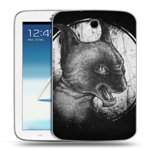Дизайнерский силиконовый чехол для Samsung Galaxy Note 8.0 Мистические кошки