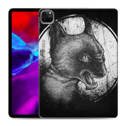 Дизайнерский силиконовый чехол для Ipad Pro 11 (2020) Мистические кошки
