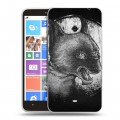 Дизайнерский пластиковый чехол для Nokia Lumia 1320 Мистические кошки