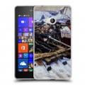 Дизайнерский пластиковый чехол для Microsoft Lumia 540