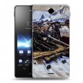 Дизайнерский пластиковый чехол для Sony Xperia TX