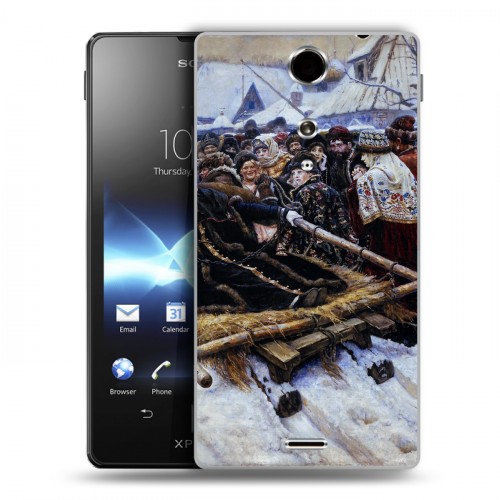 Дизайнерский пластиковый чехол для Sony Xperia TX