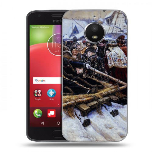 Дизайнерский пластиковый чехол для Motorola Moto E4 Plus