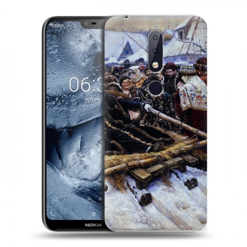 Дизайнерский пластиковый чехол для Nokia 6.1 Plus