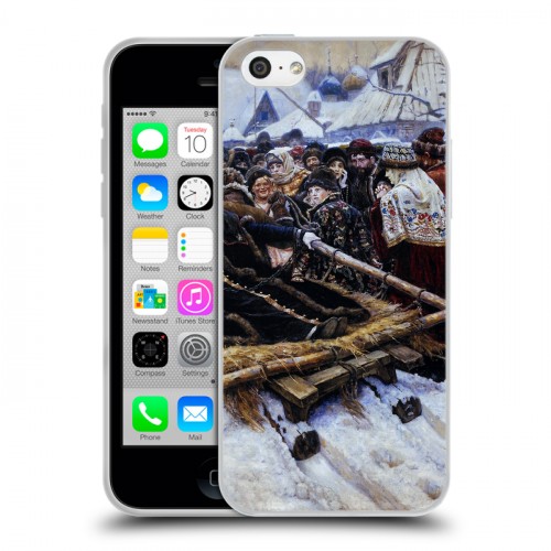 Дизайнерский пластиковый чехол для Iphone 5c