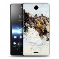 Дизайнерский пластиковый чехол для Sony Xperia TX