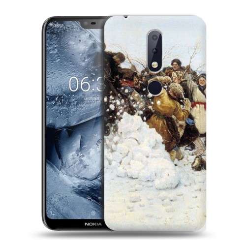 Дизайнерский пластиковый чехол для Nokia 6.1 Plus